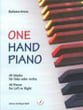 One Hand Piano, Vol. 1 piano sheet music cover